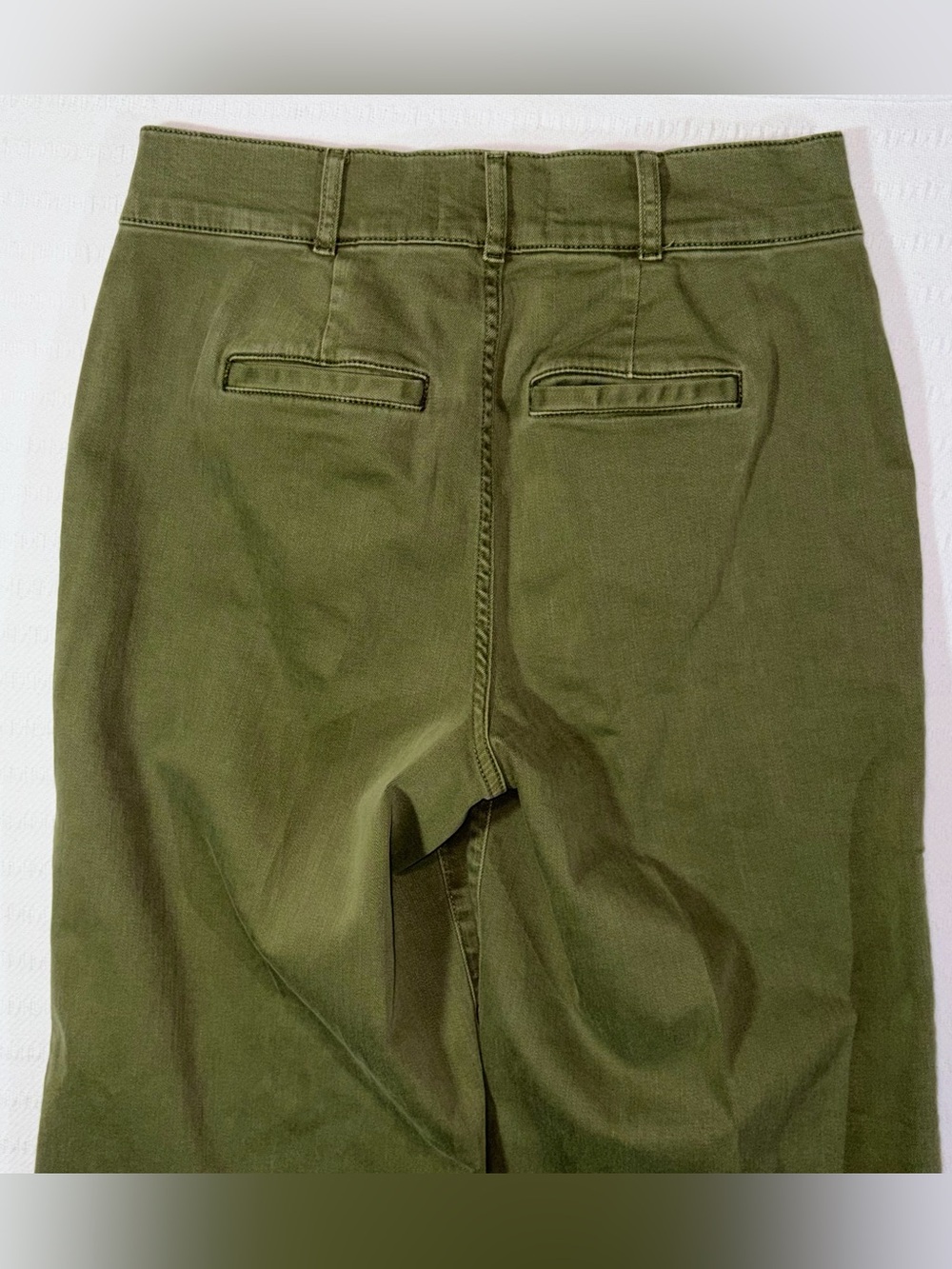 Boden Womens Wide Leg High Rise Cargo Pants Trousers Size 10 Minimalist - Picture 4 of 11